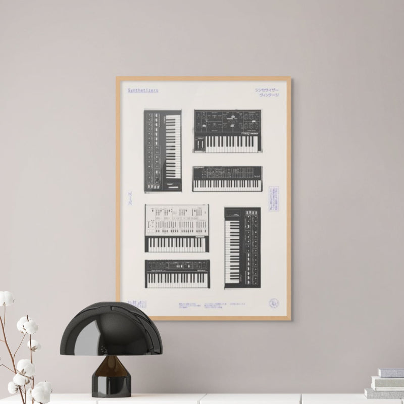 Synthetisers Art Print