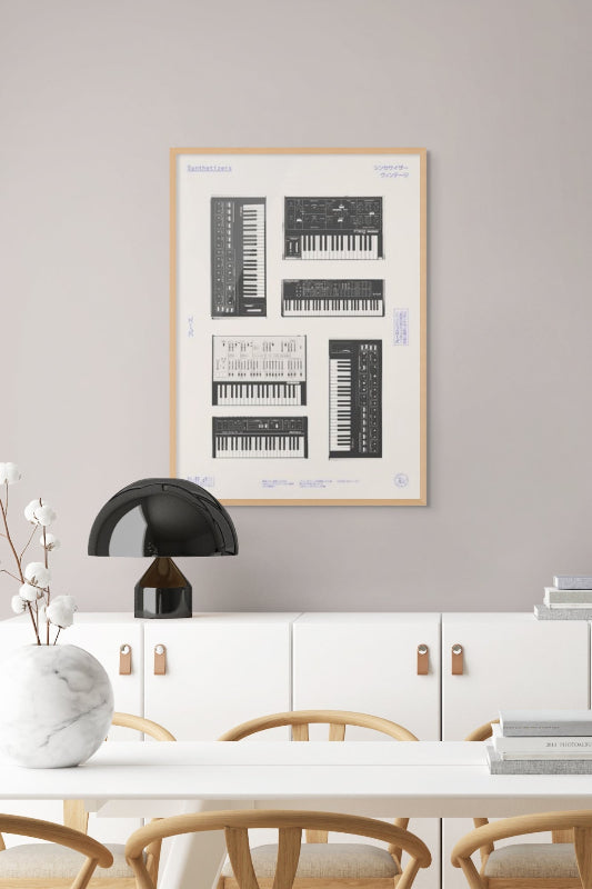 Synthetisers Art Print