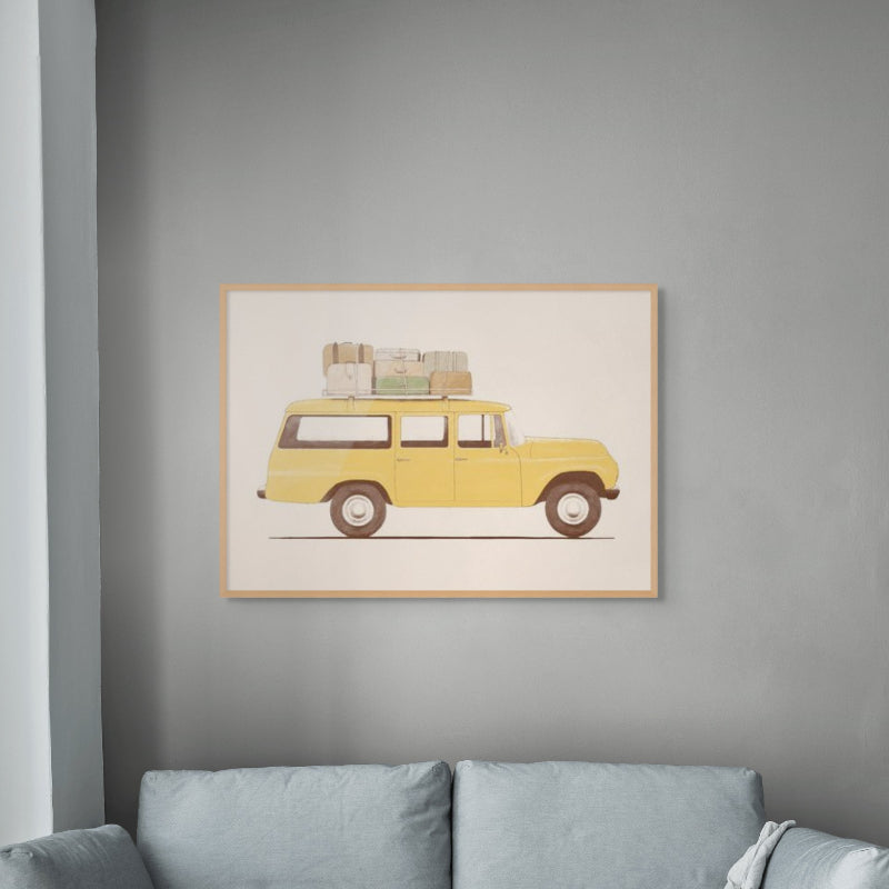 Summer Car Art Print