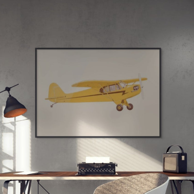 Little Yellow Club Piper Club Art Print