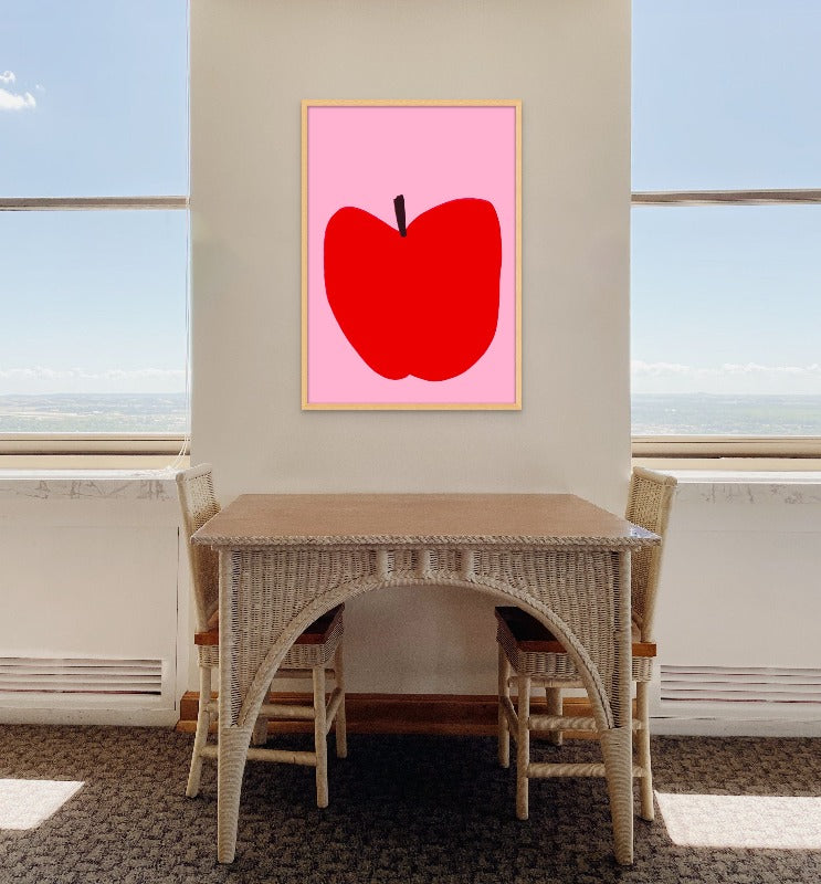 Apple Art Print