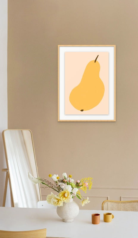 Pear Art Print