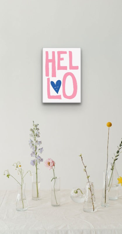 Hello Art Print