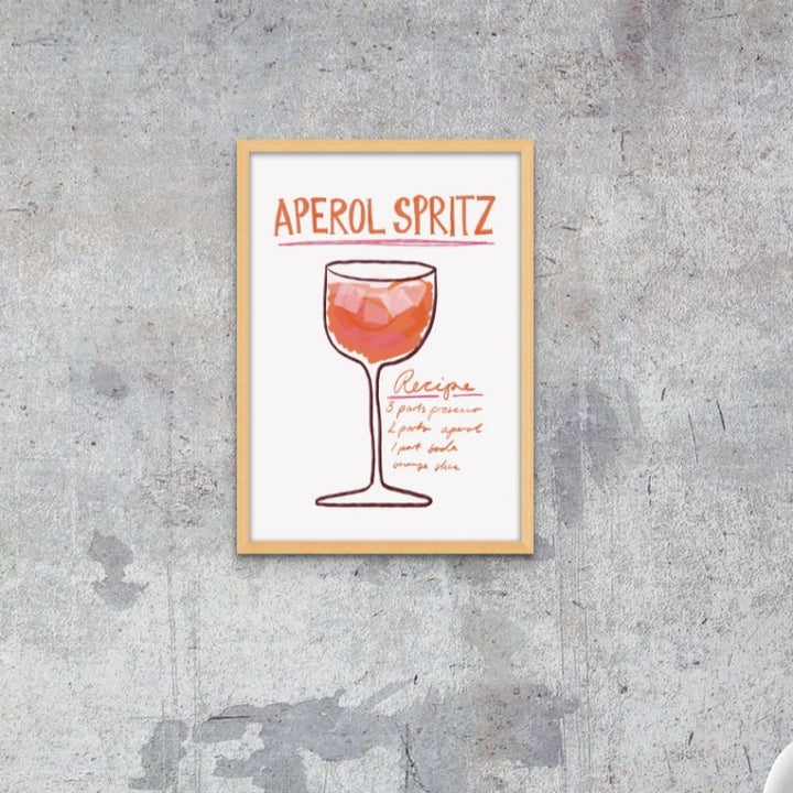 Aperol Spritz Art Print