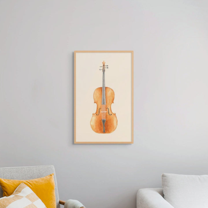 Cello Art Print