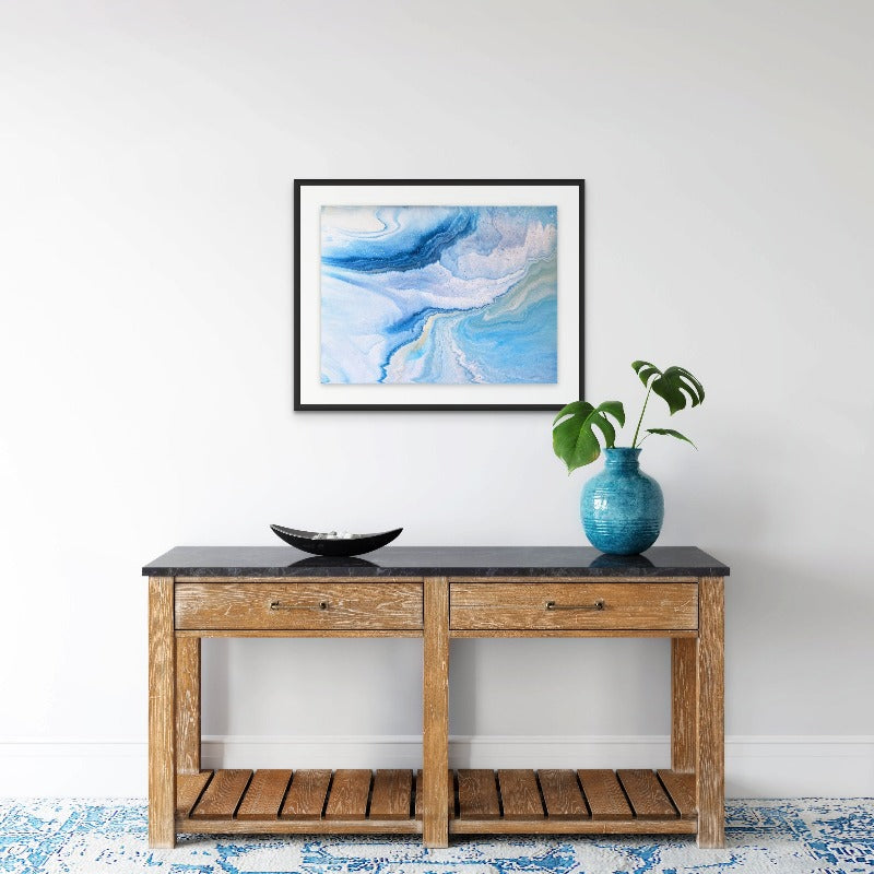 Colorful Ocean Art Print