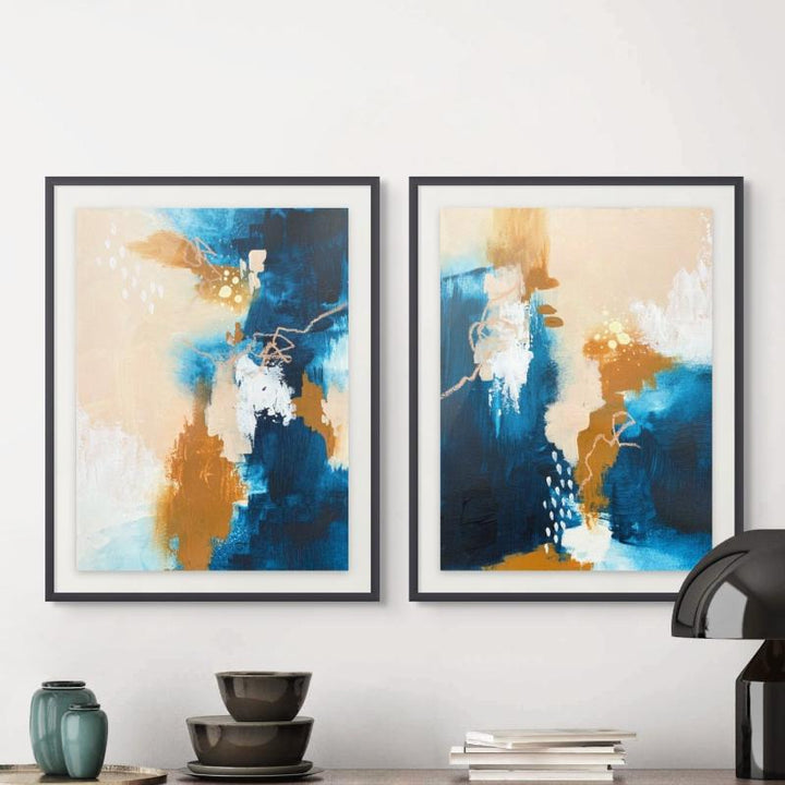 Set "Harvest Reflections" Art Prints