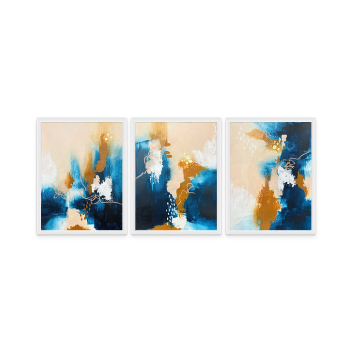 Set "Golden Tide"  Art Prints