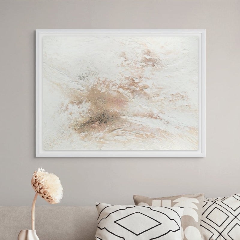 Journey of Snow Art Print