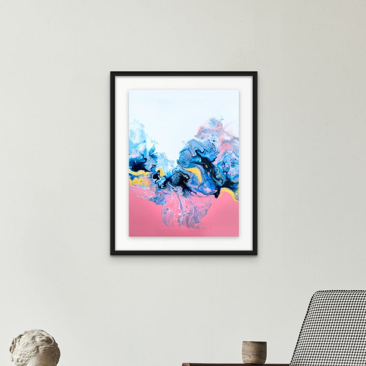 Rose Rainbow Art Print