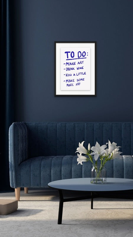 To Do Art Print