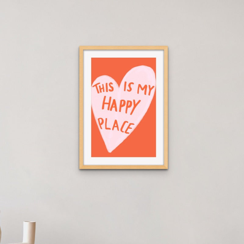 Happy Place Art Print