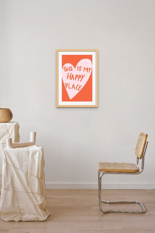 Happy Place Art Print