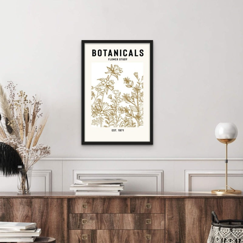 Botanicals Flower Study II Art Print