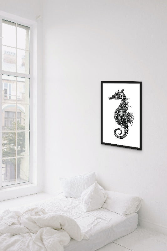 Seahorse Art Print