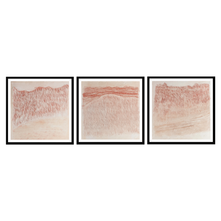 Set de cuadros "Soft Terracotta Textures"