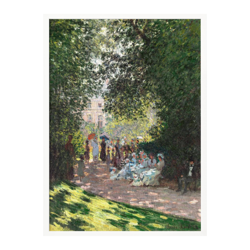 Cuadro "The Parc Monceau (1878)"