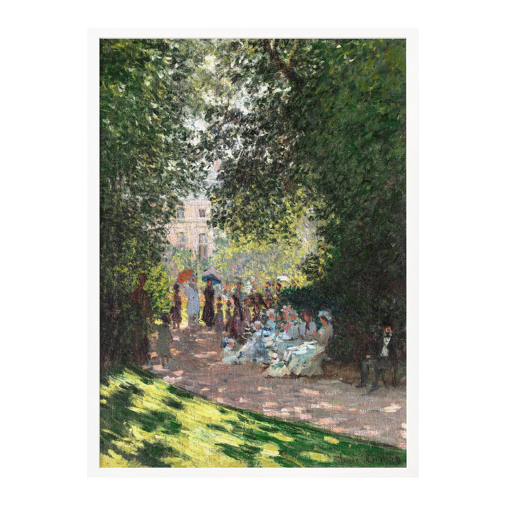 Cuadro "The Parc Monceau (1878)"