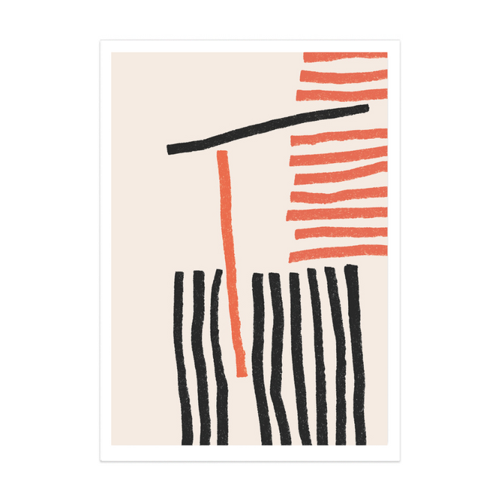 Minimal Lines #2 Art Print