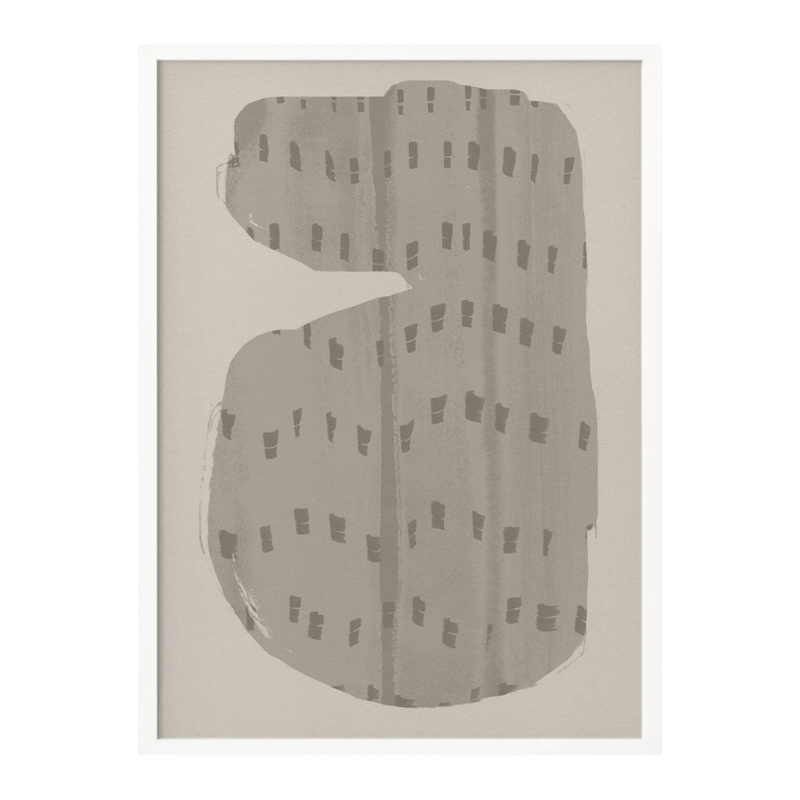 Cuadro "Textured Gray Abstract"