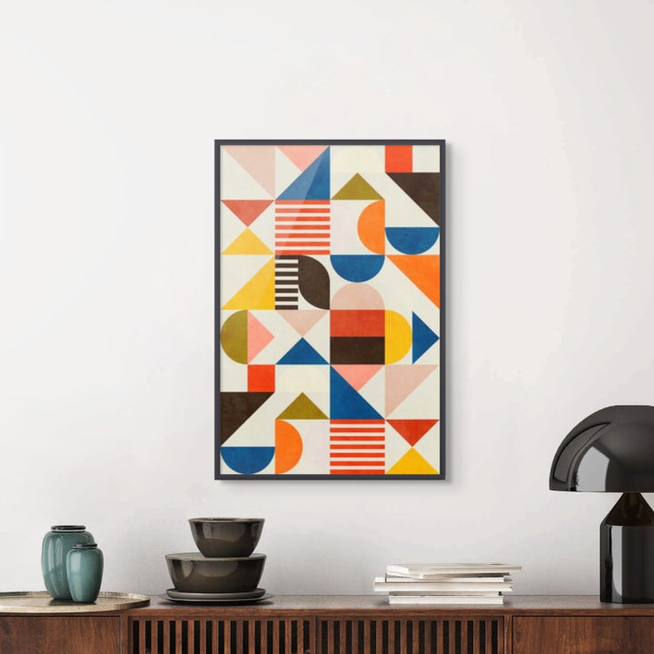 Bauhaus Fun Art Print