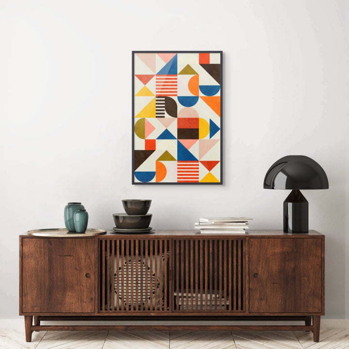 Bauhaus Fun Art Print