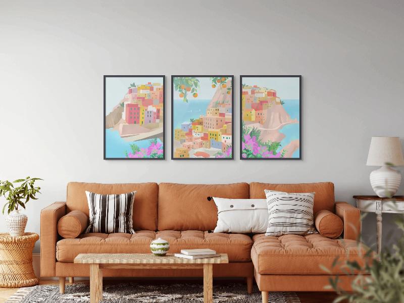 Cinque Terre Art Print