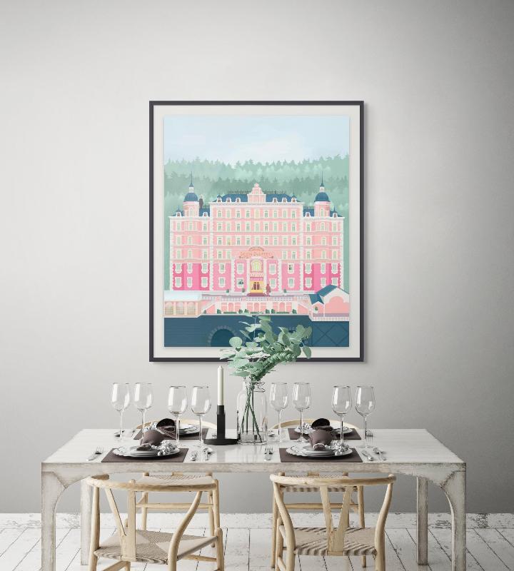 The Grand Budapest Hotel Art Print