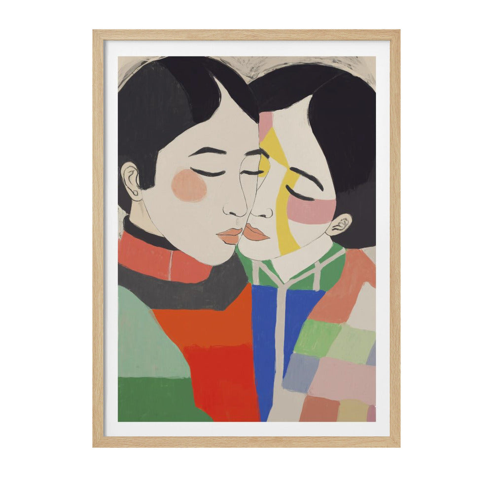 Loving Couple Art Print