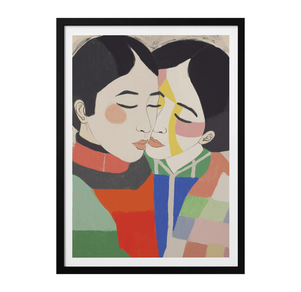 Loving Couple Art Print