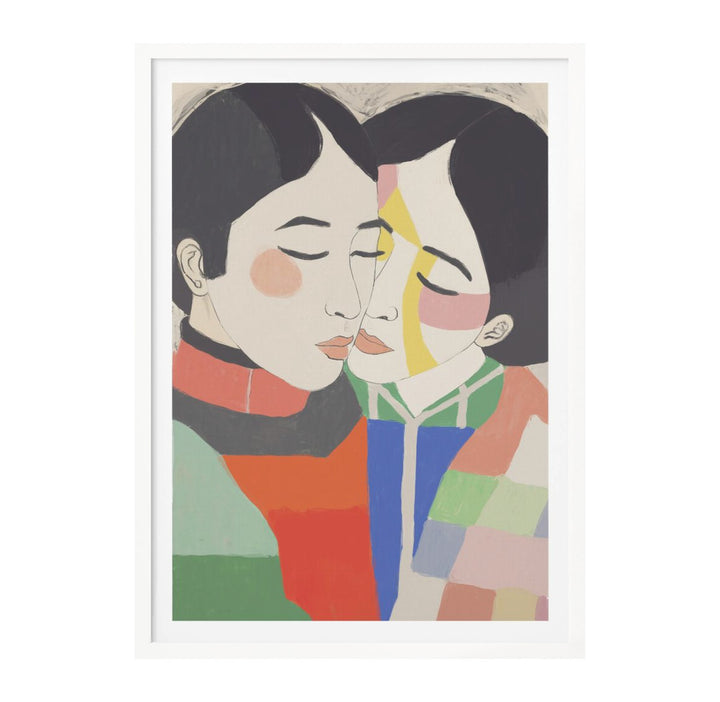 Loving Couple Art Print