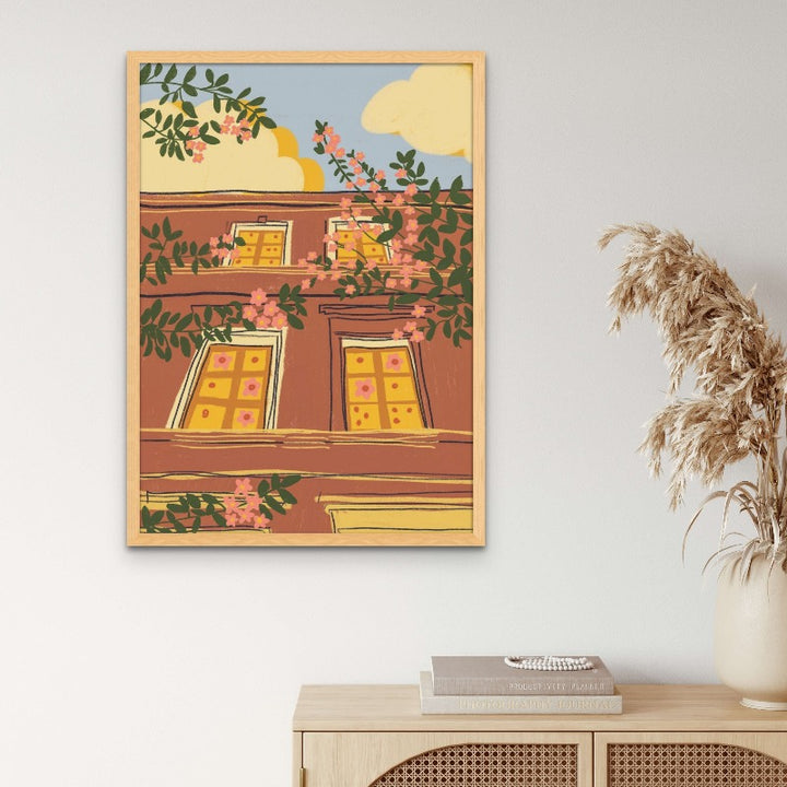 Spring House Art Print