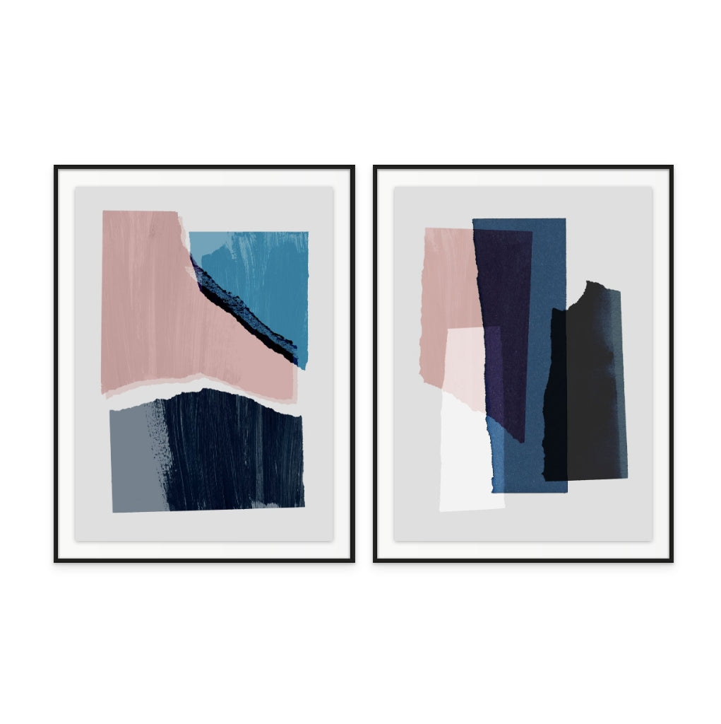 Set "Pieces 1" + "Pieces 3" Art Prints