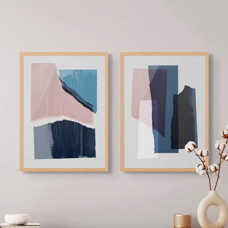 Set "Pieces"  Art Prints