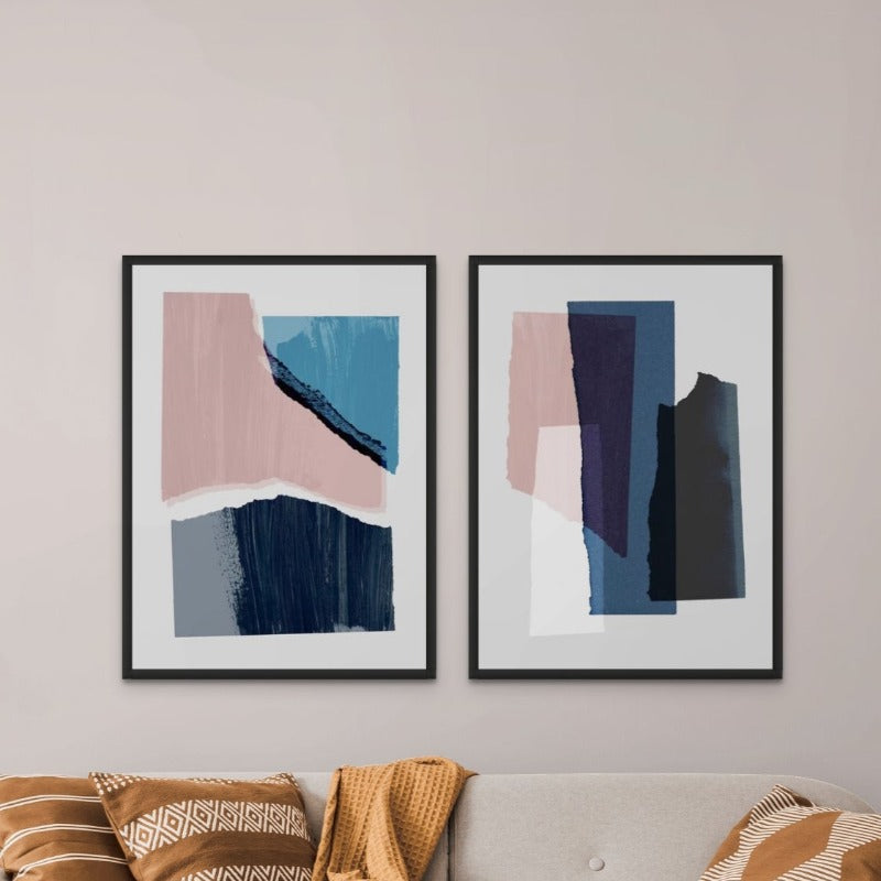 Set "Pieces 1" + "Pieces 3"  Art Prints