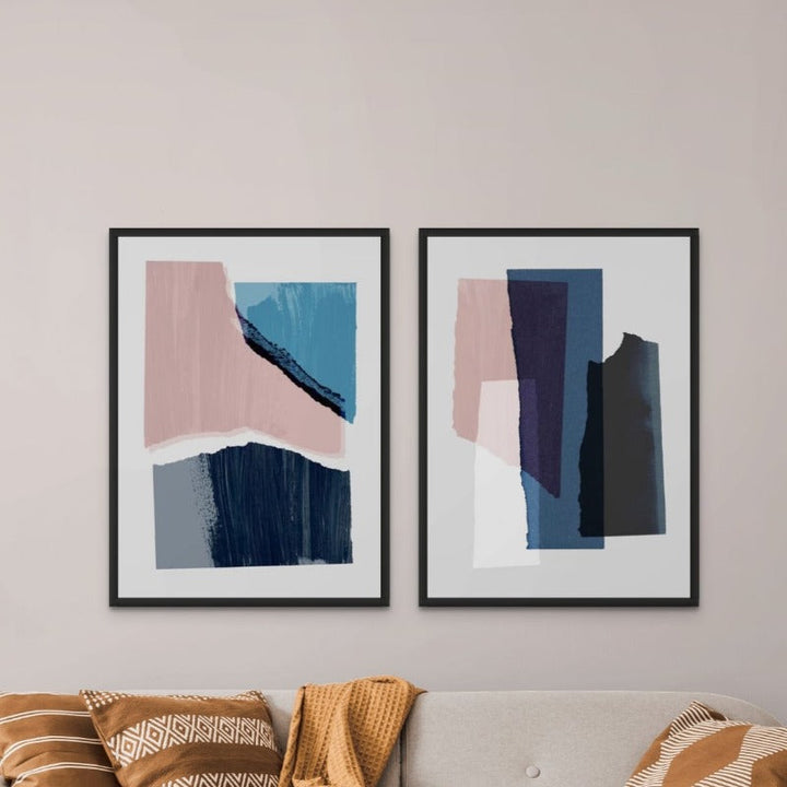 Set "Pieces 1" + "Pieces 3" Art Prints