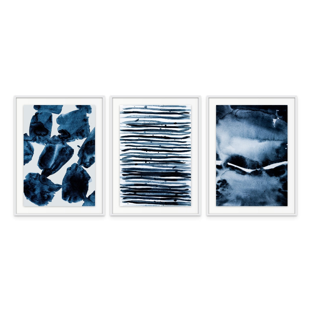 Set "Watercolors 6" + "Watercolors 9" + "Watercolors 5" Art Prints