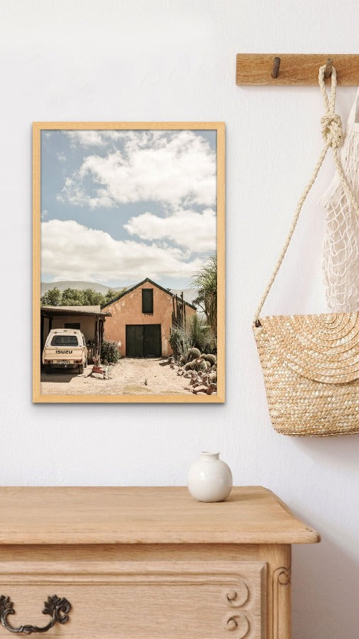 Karoo Farm House 02 Art Print