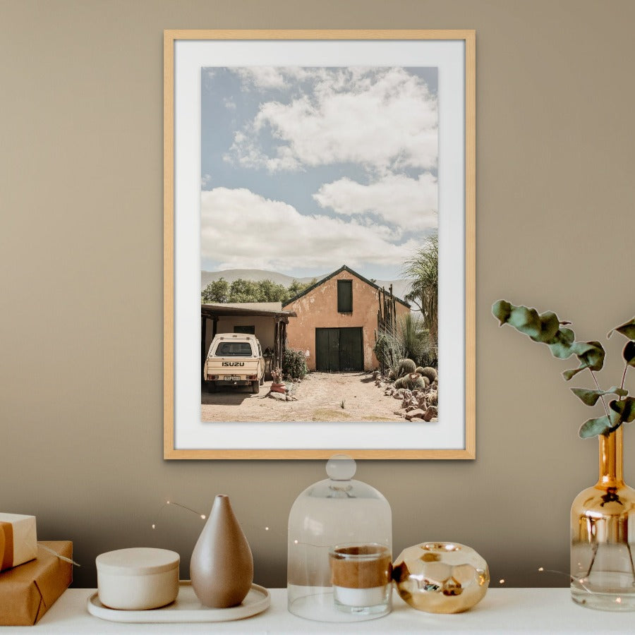 Karoo Farm House 02 Art Print