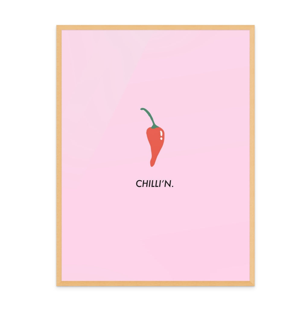 Chilli Art Print