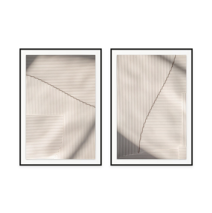 Set "Paper Studies 4" + "Paper Studies 5" Art Print