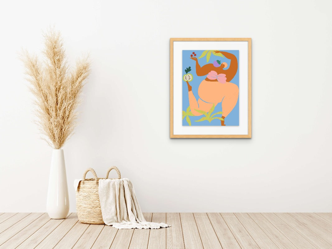 Fruity Run Art Print