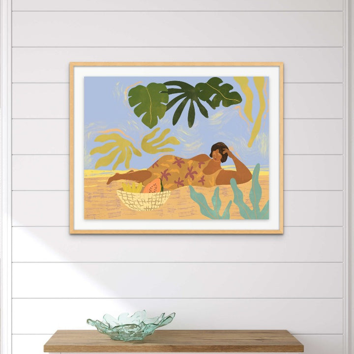 Lazyday Art Print