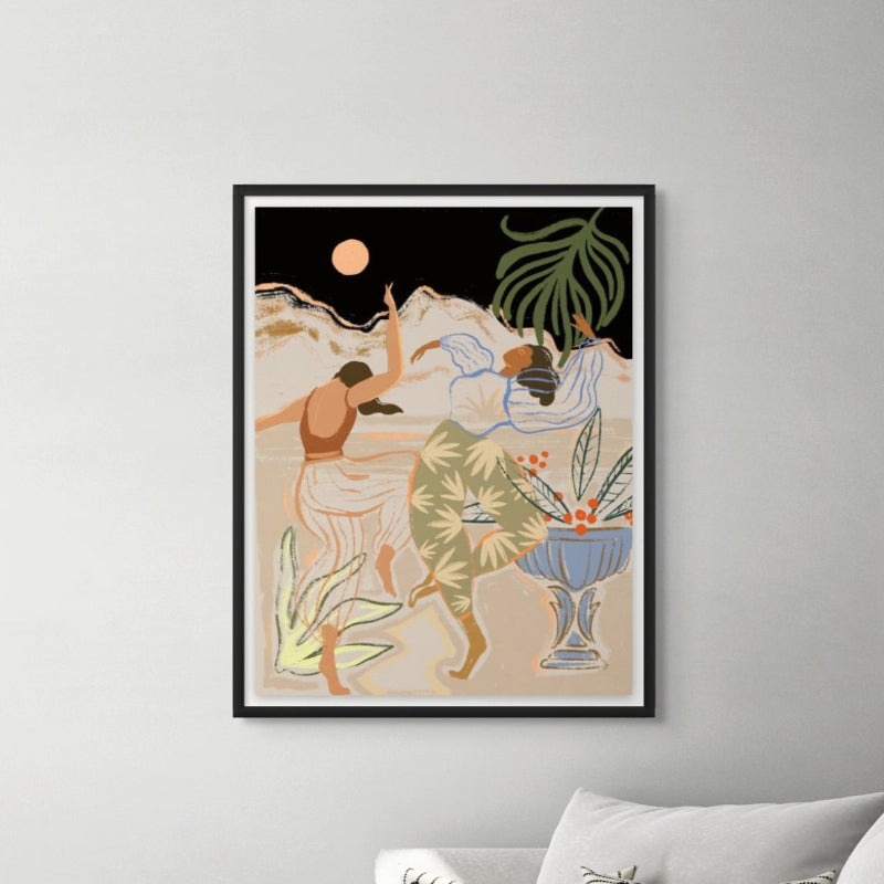 Moonlightdance Art Print