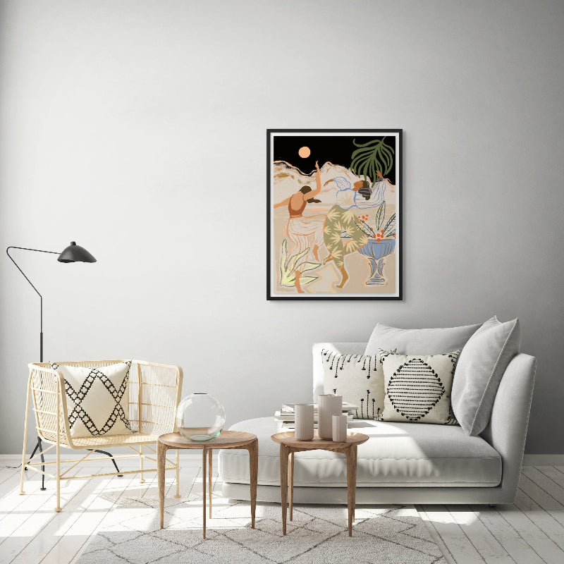 Moonlightdance Art Print