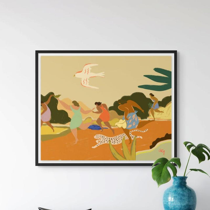 Run Art Print