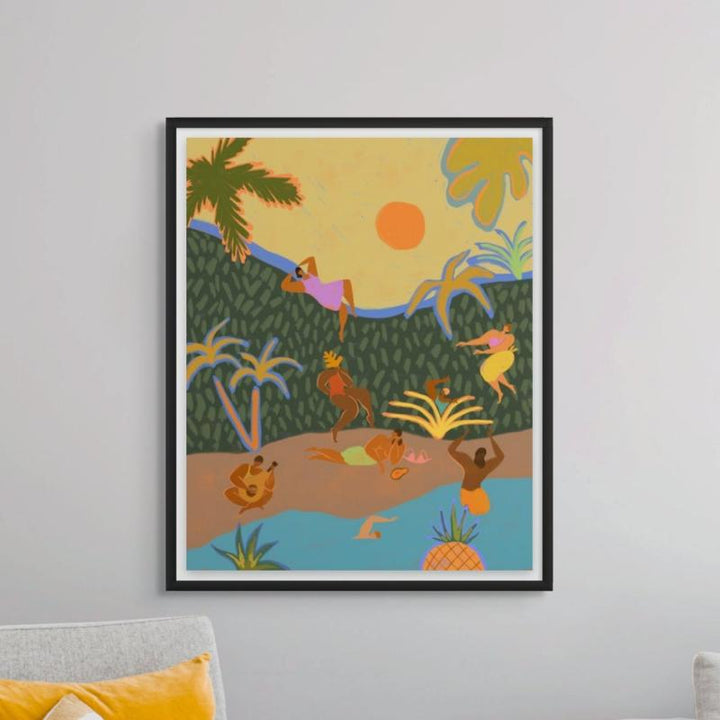 Summer Paradise Art Print