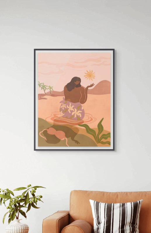 Sunset Art Print