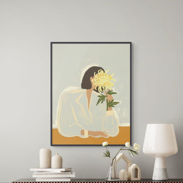 The crysanthemum Art Print