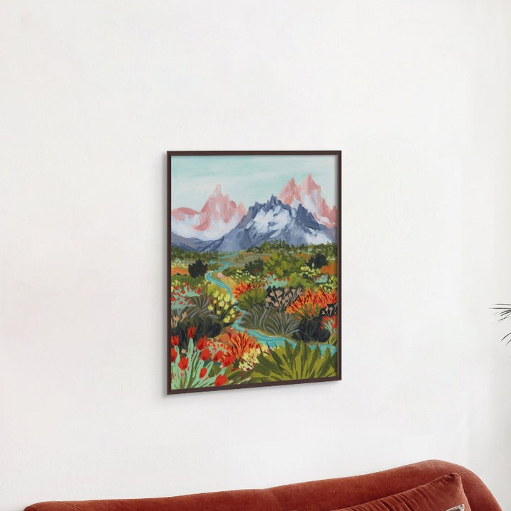 Autumn Mountains Art Print